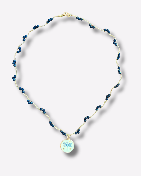 Crochet necklace